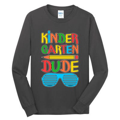 Funny Kindergarten Dude Tall Long Sleeve T-Shirt