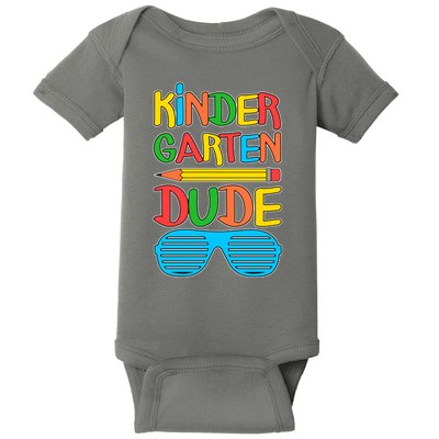 Funny Kindergarten Dude Baby Bodysuit