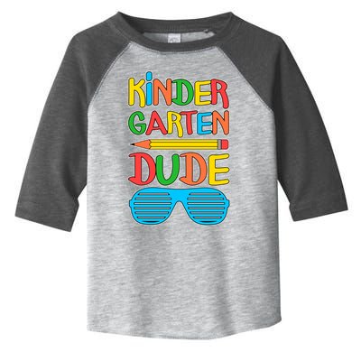 Funny Kindergarten Dude Toddler Fine Jersey T-Shirt