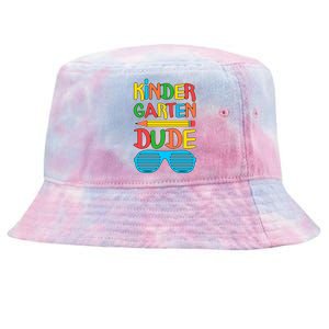 Funny Kindergarten Dude Tie-Dyed Bucket Hat