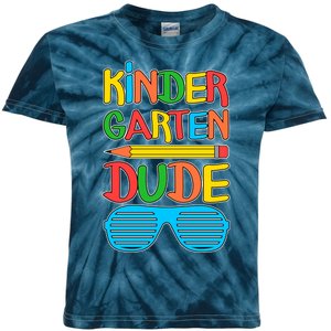 Funny Kindergarten Dude Kids Tie-Dye T-Shirt