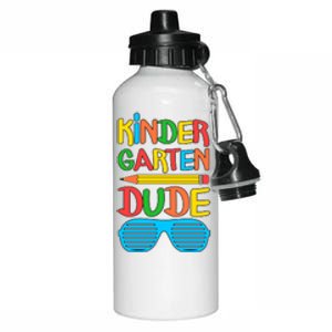 Funny Kindergarten Dude Aluminum Water Bottle 