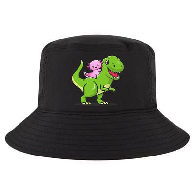Funny Kawaii  Dino Dinosaur Axolotl Lover Cool Comfort Performance Bucket Hat