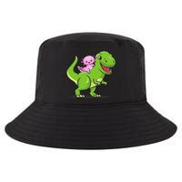 Funny Kawaii  Dino Dinosaur Axolotl Lover Cool Comfort Performance Bucket Hat