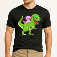 Funny Kawaii  Dino Dinosaur Axolotl Lover Cooling Performance Crew T-Shirt