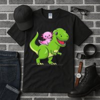Funny Kawaii  Dino Dinosaur Axolotl Lover Tall T-Shirt