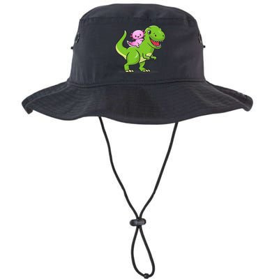 Funny Kawaii  Dino Dinosaur Axolotl Lover Bucket Hat