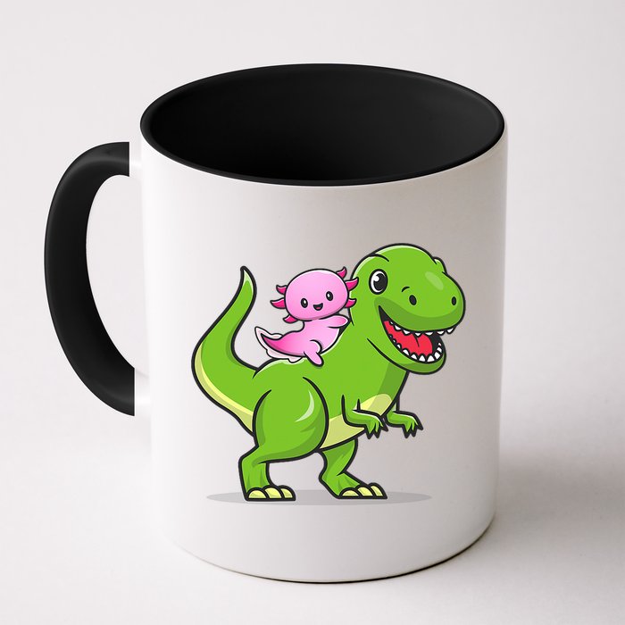 Funny Kawaii  Dino Dinosaur Axolotl Lover Mug