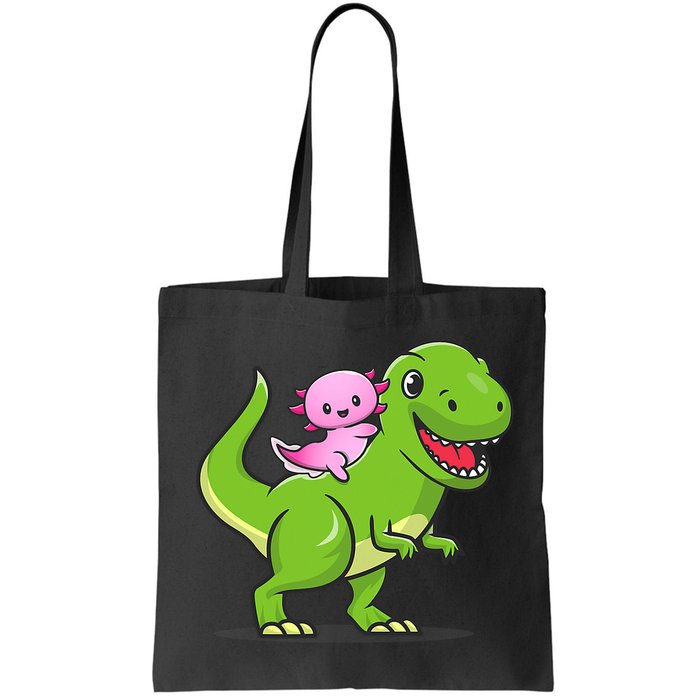 Funny Kawaii  Dino Dinosaur Axolotl Lover Bag