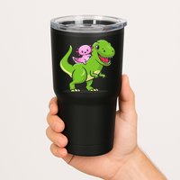 Funny Kawaii  Dino Dinosaur Axolotl Lover Tumbler