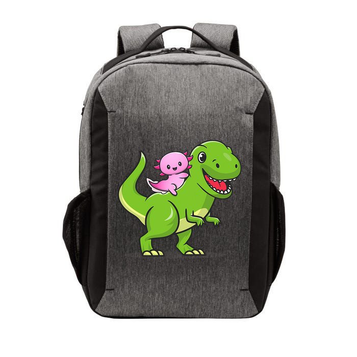 Funny Kawaii  Dino Dinosaur Axolotl Lover Vector Backpack