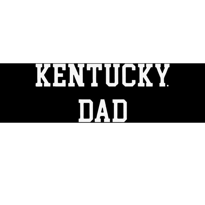 Funny Kentucky Dad Fan Basketball Big Blue Madness Bumper Sticker