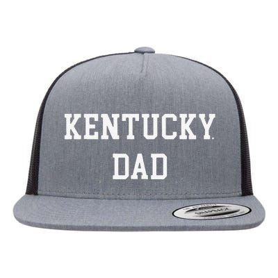 Funny Kentucky Dad Fan Basketball Big Blue Madness Flat Bill Trucker Hat