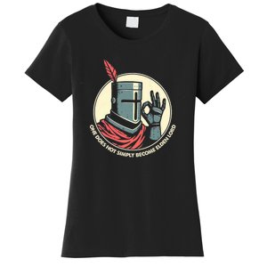 Funny Knight Elden Lord Gaming Meme Parody Women's T-Shirt