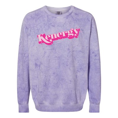 Funny Kenergy Energy Logo Colorblast Crewneck Sweatshirt