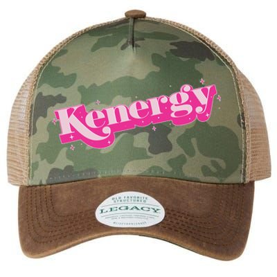 Funny Kenergy Energy Logo Legacy Tie Dye Trucker Hat