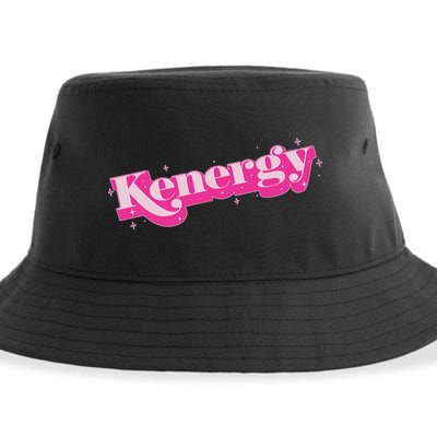 Funny Kenergy Energy Logo Sustainable Bucket Hat