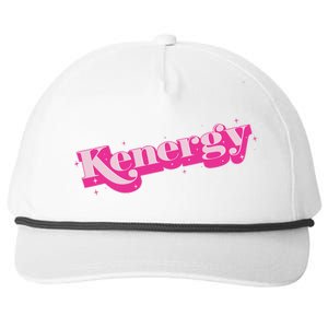 Funny Kenergy Energy Logo Snapback Five-Panel Rope Hat