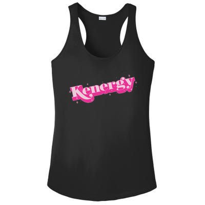 Funny Kenergy Energy Logo Ladies PosiCharge Competitor Racerback Tank