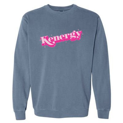 Funny Kenergy Energy Logo Garment-Dyed Sweatshirt