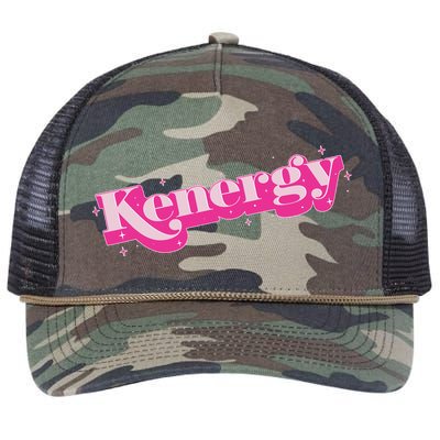 Funny Kenergy Energy Logo Retro Rope Trucker Hat Cap