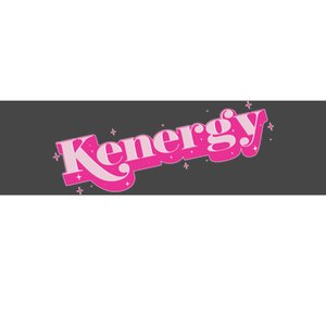 Funny Kenergy Energy Logo Bumper Sticker