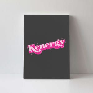 Funny Kenergy Energy Logo Canvas