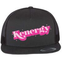 Funny Kenergy Energy Logo Flat Bill Trucker Hat