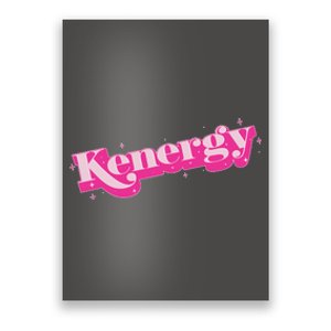 Funny Kenergy Energy Logo Poster