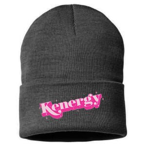 Funny Kenergy Energy Logo Sustainable Knit Beanie