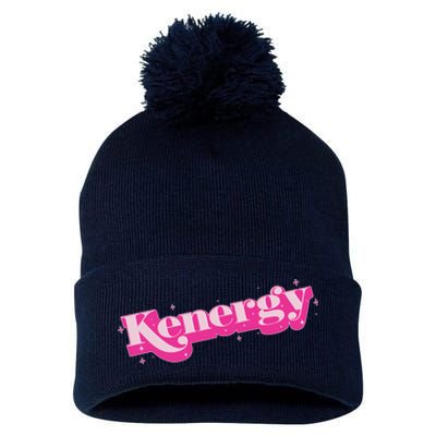 Funny Kenergy Energy Logo Pom Pom 12in Knit Beanie