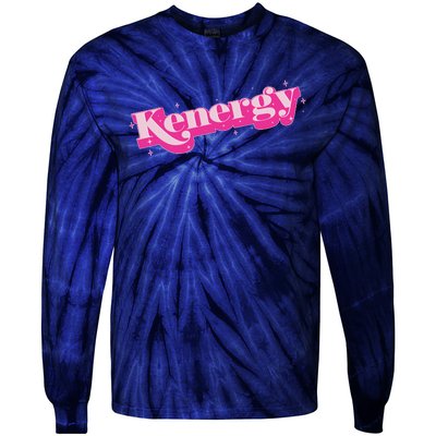 Funny Kenergy Energy Logo Tie-Dye Long Sleeve Shirt