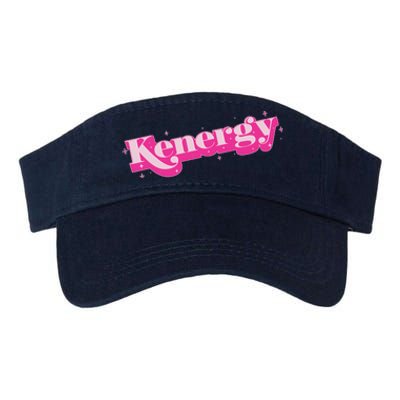 Funny Kenergy Energy Logo Valucap Bio-Washed Visor