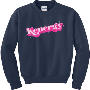 Funny Kenergy Energy Logo Kids Sweatshirt