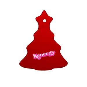 Funny Kenergy Energy Logo Ceramic Tree Ornament