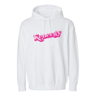 Funny Kenergy Energy Logo Garment-Dyed Fleece Hoodie