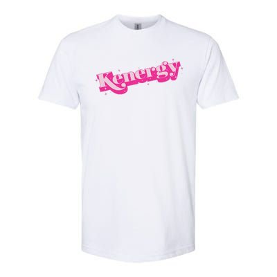 Funny Kenergy Energy Logo Softstyle CVC T-Shirt