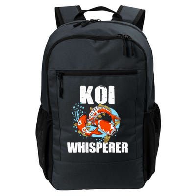 Funny Koi Fish Gift Cool Koi Whisperer Fish Lover Daily Commute Backpack