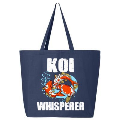 Funny Koi Fish Gift Cool Koi Whisperer Fish Lover 25L Jumbo Tote