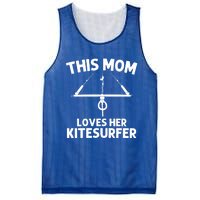 Funny Kitesurfing For Mom Mother Kiteboarding Kite Surfing Gift Mesh Reversible Basketball Jersey Tank