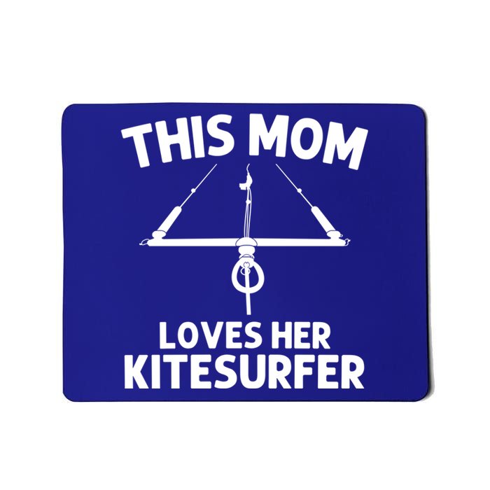 Funny Kitesurfing For Mom Mother Kiteboarding Kite Surfing Gift Mousepad