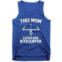 Funny Kitesurfing For Mom Mother Kiteboarding Kite Surfing Gift Tank Top