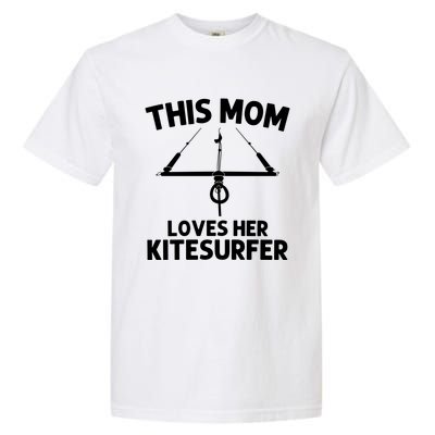 Funny Kitesurfing For Mom Mother Kiteboarding Kite Surfing Gift Garment-Dyed Heavyweight T-Shirt