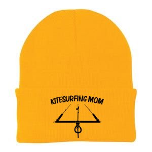 Funny Kitesurfing For Mom Mother Kiteboarding Kite Surfing Gift Knit Cap Winter Beanie