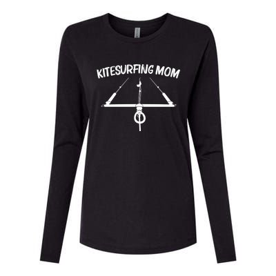 Funny Kitesurfing For Mom Mother Kiteboarding Kite Surfing Gift Womens Cotton Relaxed Long Sleeve T-Shirt