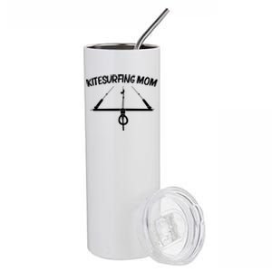 Funny Kitesurfing For Mom Mother Kiteboarding Kite Surfing Gift Stainless Steel Tumbler