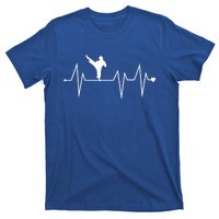 Funny Karate Fighter Shotokan Heartbeat Heart Pulse Rate Ekg Meaningful Gift T-Shirt