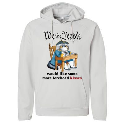 Forehead Kisses Performance Fleece Hoodie