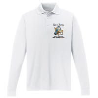 Forehead Kisses Performance Long Sleeve Polo