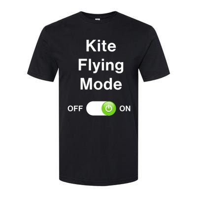 Funny Kite Flying Mode Gift Softstyle® CVC T-Shirt